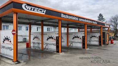 Prodej samoobslužné myčky aut Karlovy Vary, Stará Role