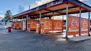 Prodej samoobslužných, bezkontaktních myček aut Karlovy Vary